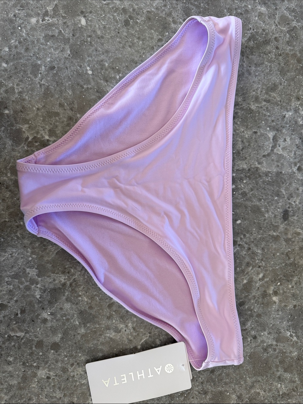 Athleta Lilac High-Rise Bikini swimsuit bottom